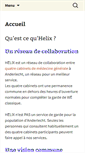Mobile Screenshot of helix-anderlecht.net